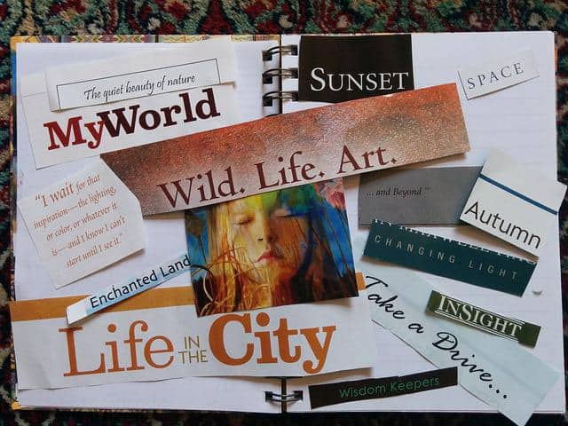 Using a vision Board